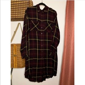 Maurice’s // Plaid Shirt Dress // sz1